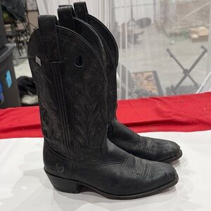 Double H Black Western Leather Boots